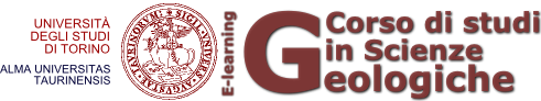Logo di E-Learning per il Corso di Studi in Scienze Geologiche